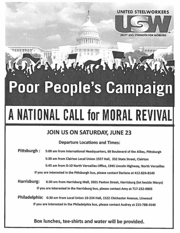 Poor People's Campaign DC 2018